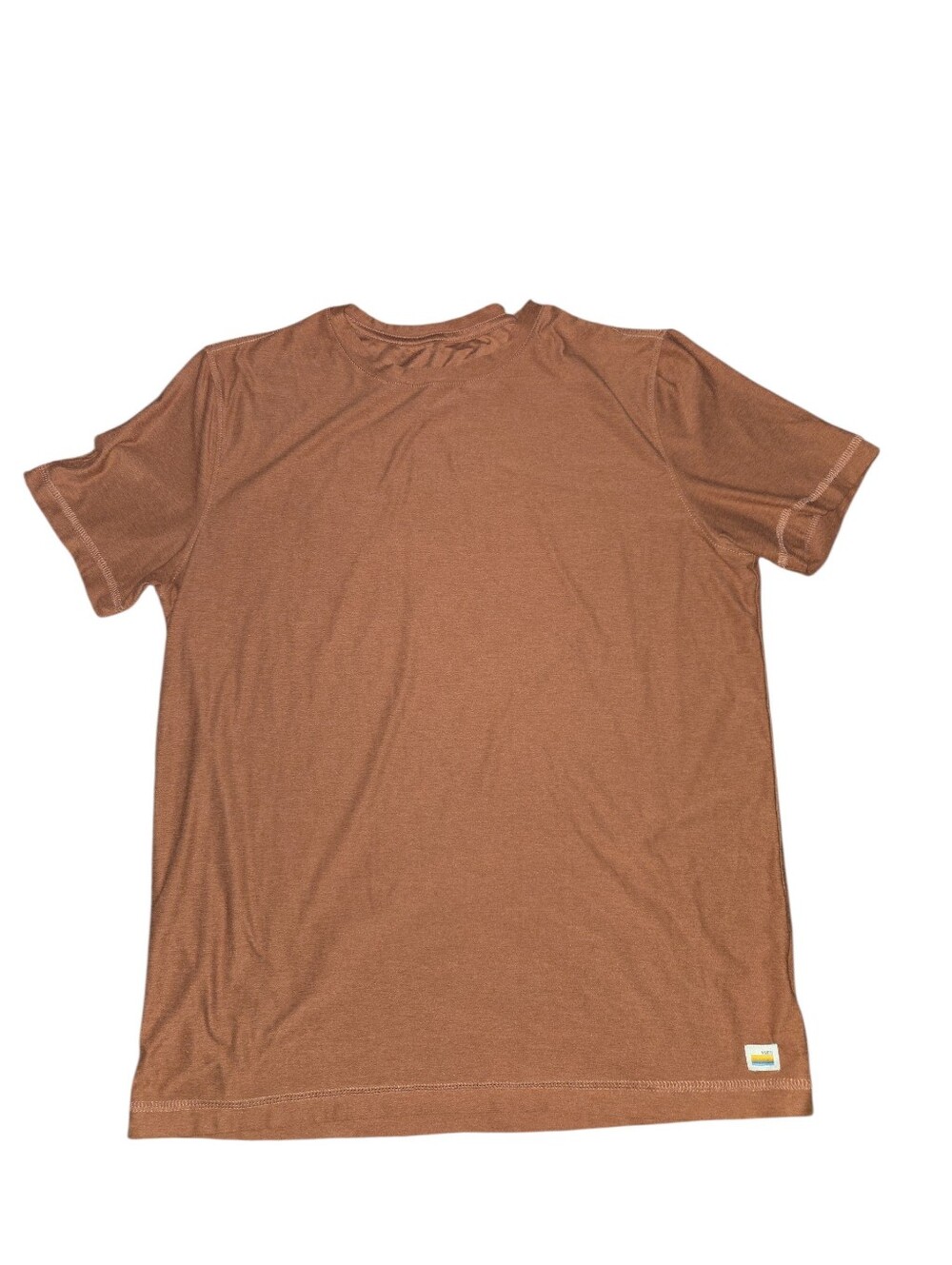 Vuori Men's Crewneck T-Shirt Rust/Terracotta Size S